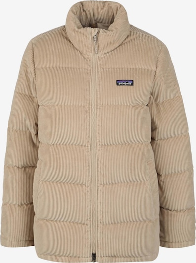 PATAGONIA Winterjacke 'Fjord' in beige / schwarz / weiß, Produktansicht