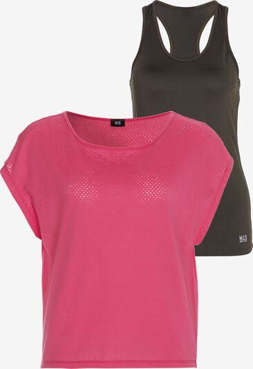 H.I.S Funktionsshirt in grau / pink, Produktansicht