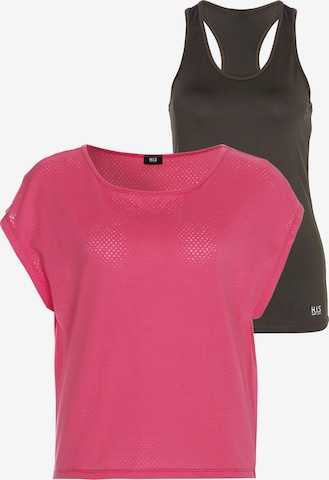 H.I.S Performance Shirt in Pink: front