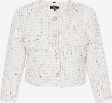 Blazer faina en blanc : devant