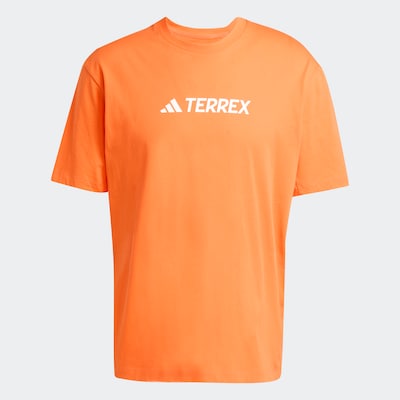 ADIDAS TERREX Performance Shirt in Dark orange / Wool white, Item view