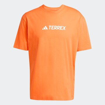 ADIDAS TERREX Koszulka funkcyjna w kolorze pomarańczowy: przód