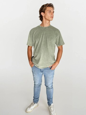 A Question Of (AQO) Shirt 'Ozzy Tee Acid' in Grün