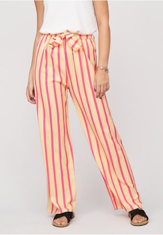 Loosefit Pantaloni di Cloud5ive in giallo: frontale