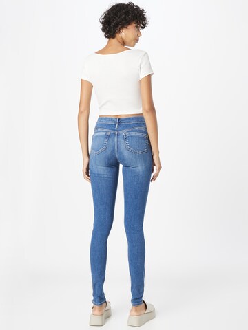 River Island Skinny Jeans 'MOLLY' in Blau