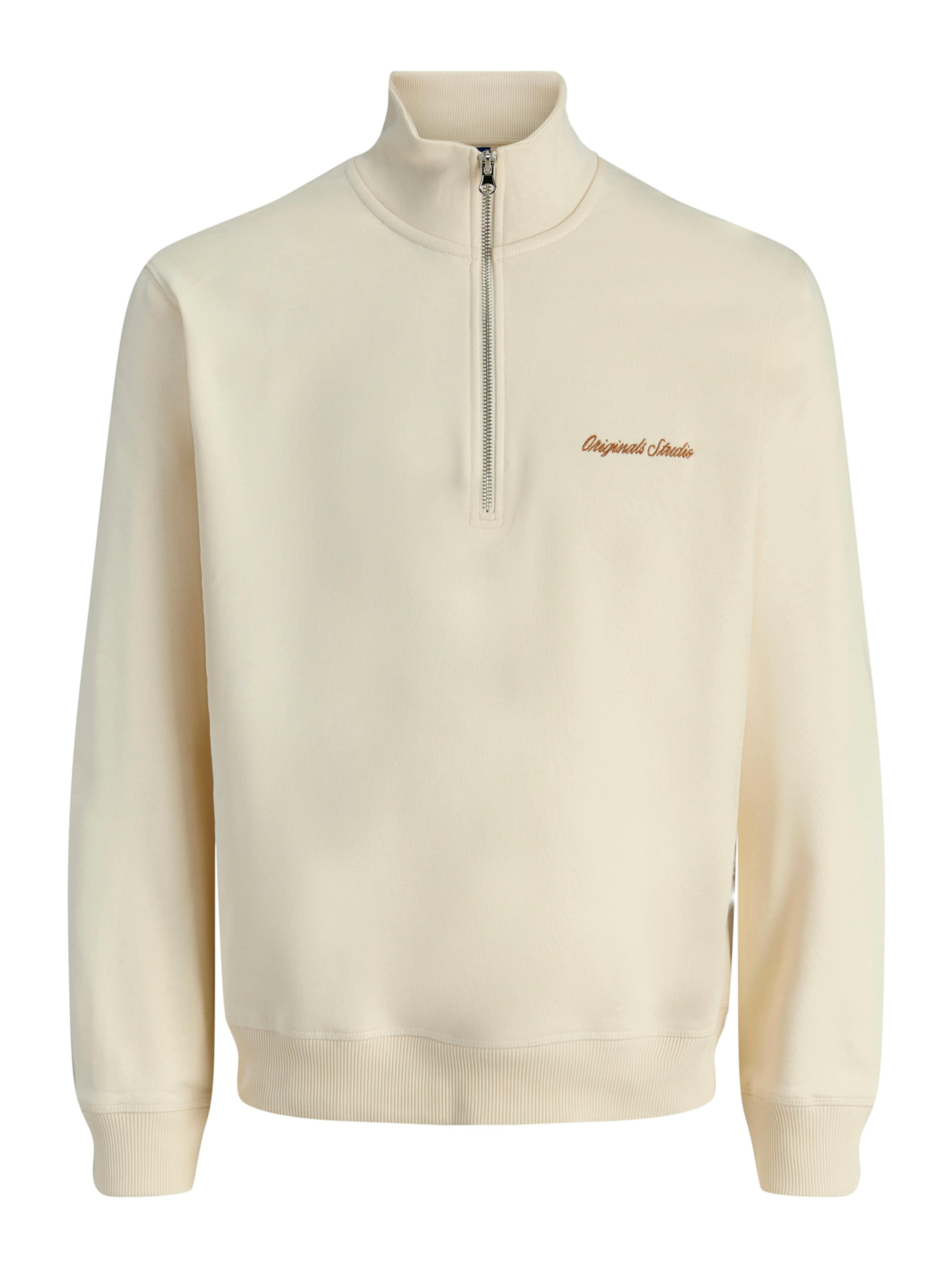 JACK & JONES Sweatshirt 'JORNORREBRO' in White: front