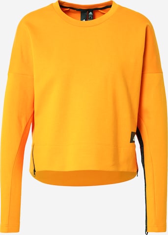 ADIDAS SPORTSWEAR Athletic Sweatshirt 'Mission Victory' in Orange: front