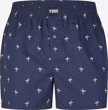 Happy Shorts Boxer shorts ' Motives ' in Blue: front