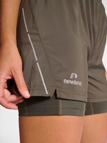 Newline Regular Sporthose 'PACE' in Grün