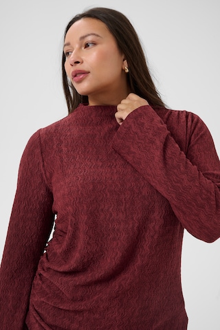 KAFFE CURVE Top 'Rina' in Red