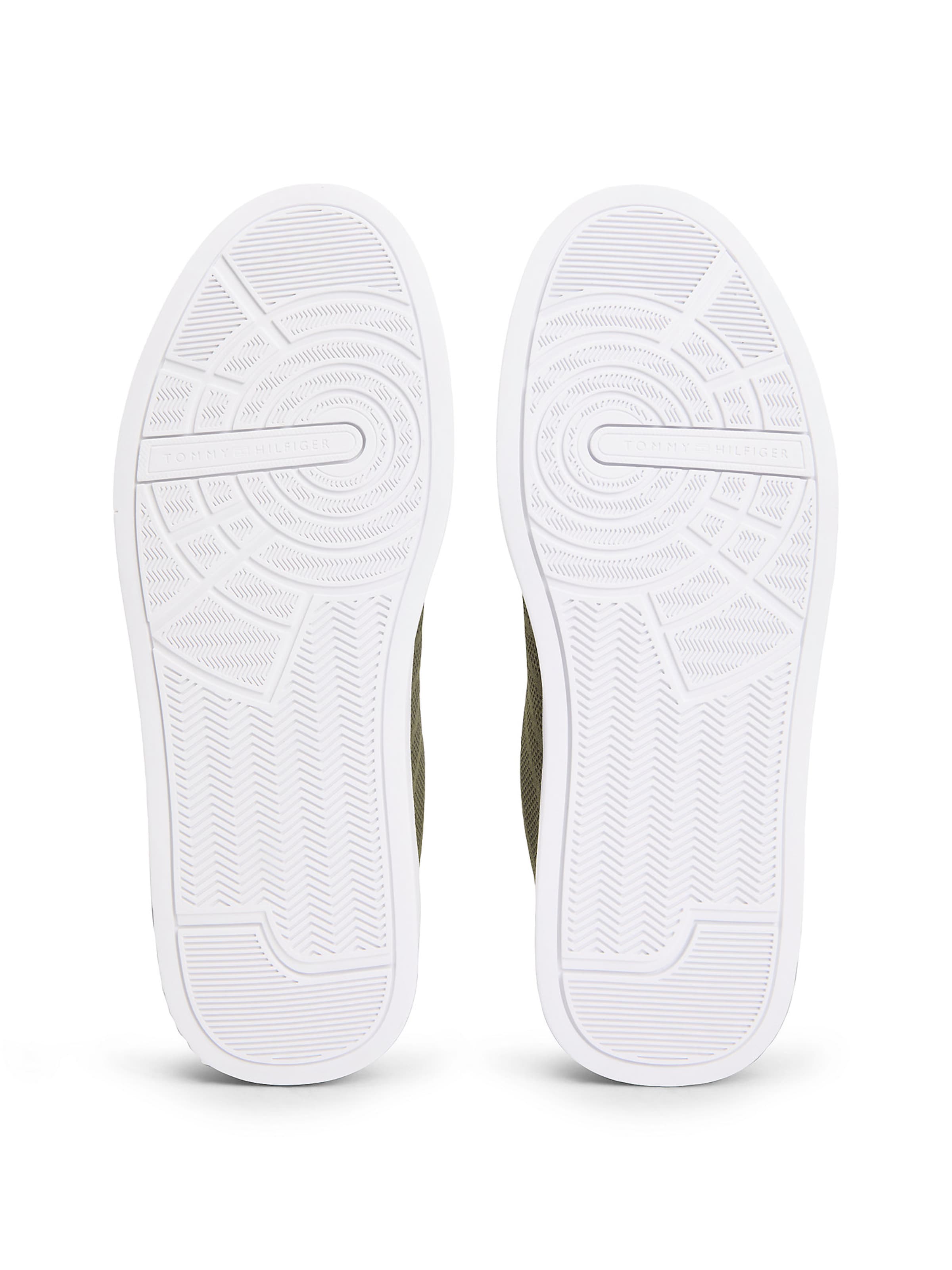 TOMMY HILFIGER Sneaker 'Court' in Grün