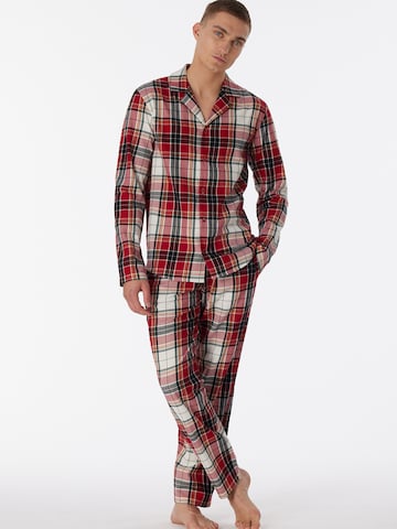 Pyjama long ' X-Mas ' SCHIESSER en mélange de couleurs : devant
