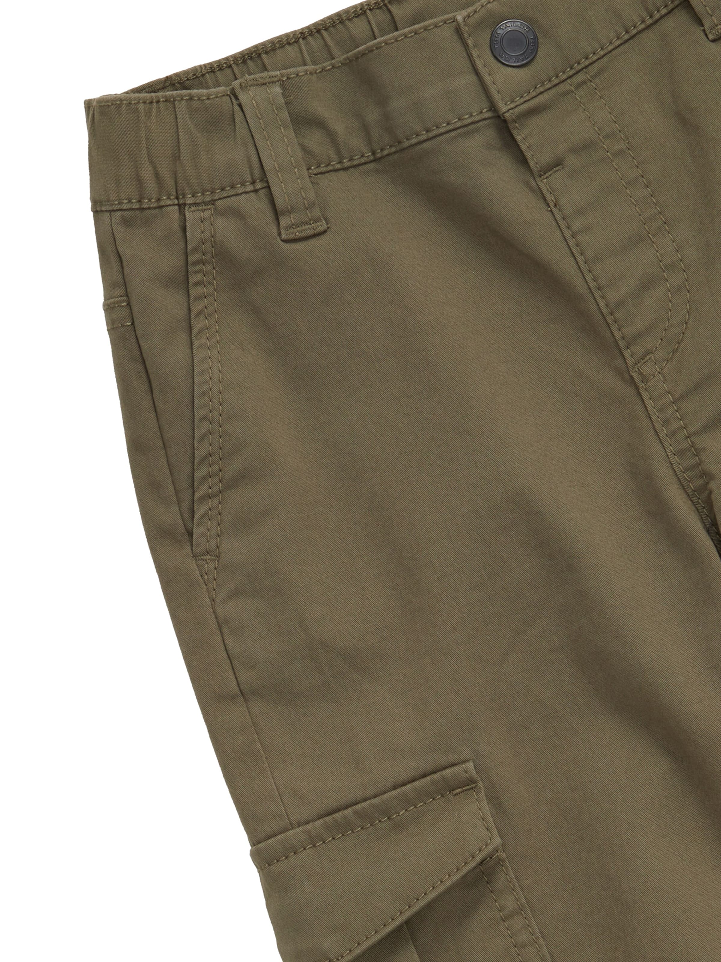 TOM TAILOR Tapered Nadrág - zöld