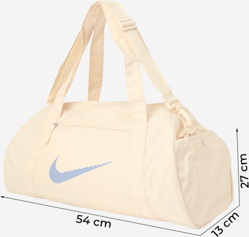 NIKE Sports Bag in Beige