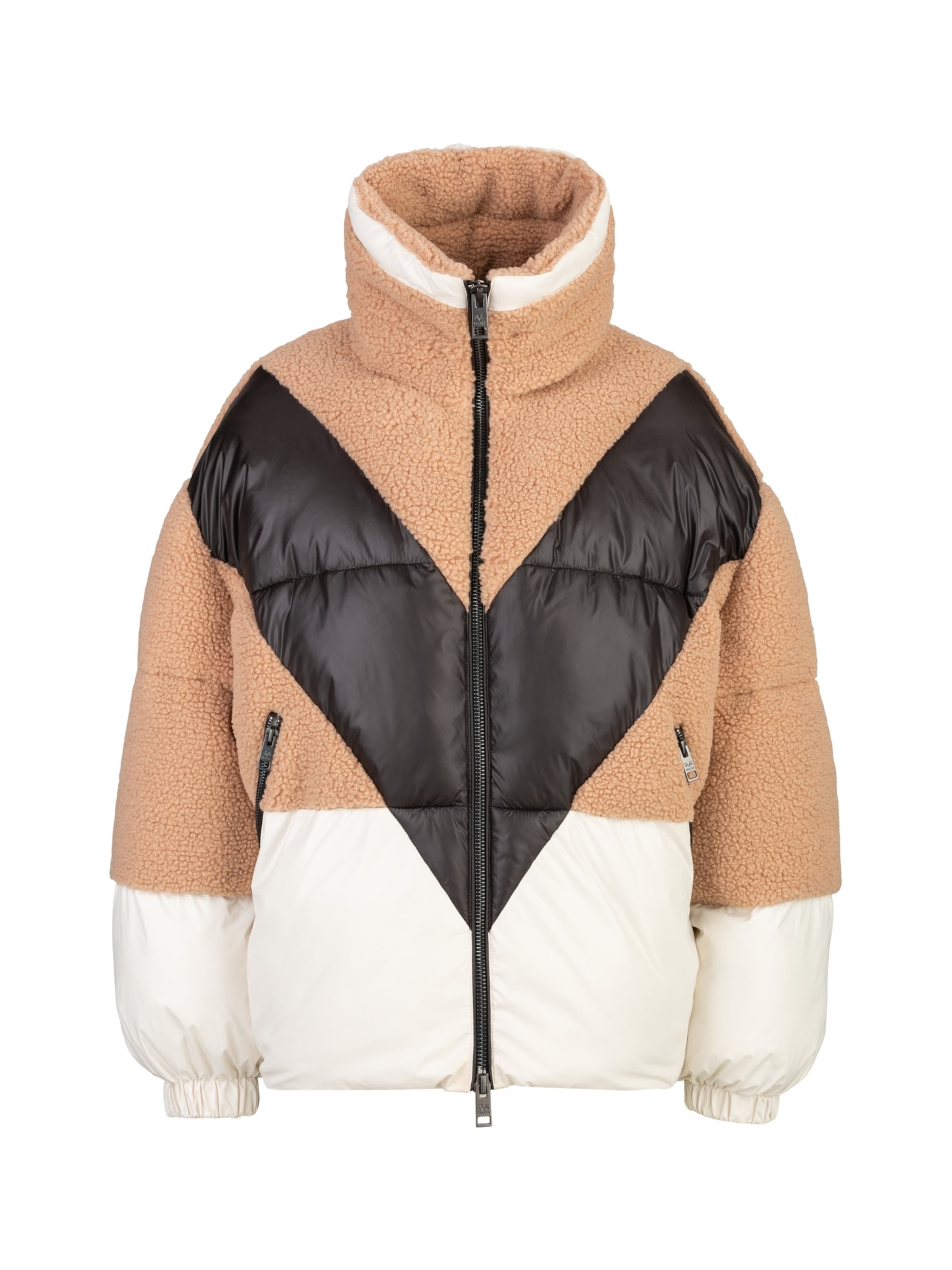 Giacca invernale &#x27;Giada&#x27; di 19V69 ITALIA in beige: frontale