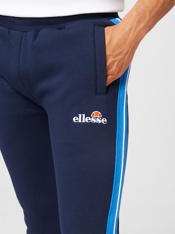 ELLESSE Tapered Pants 'Potno' in Blue