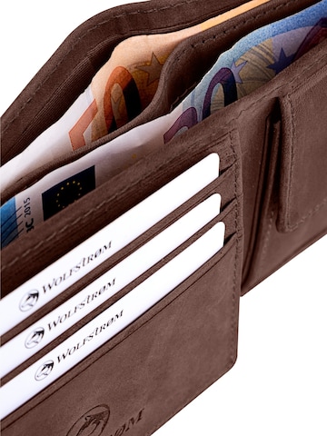 Wolfstrøm Wallet in Brown