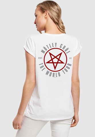 T-shirt 'Motley Crue - Bolt World Tour' Merchcode en blanc