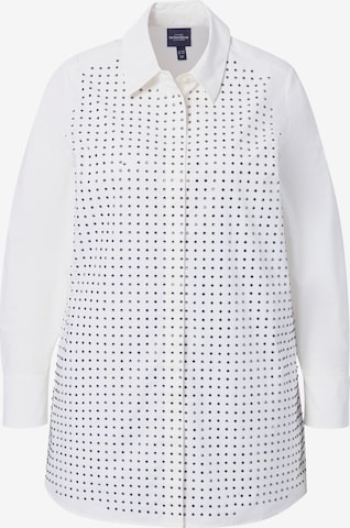 Ulla Popken Blouse in White: front