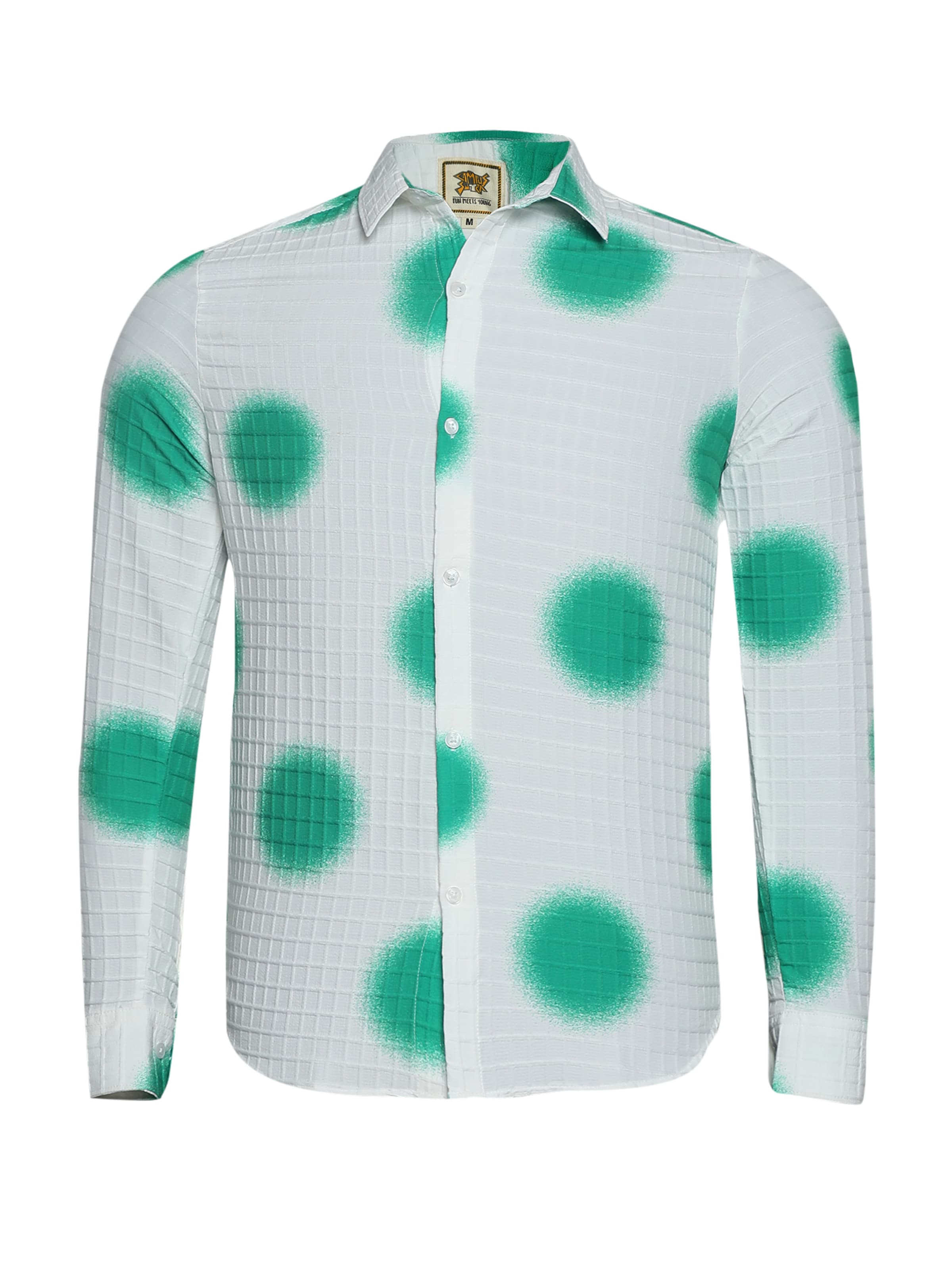 Campus Sutra Skjorta i jade / vit, Produktvy