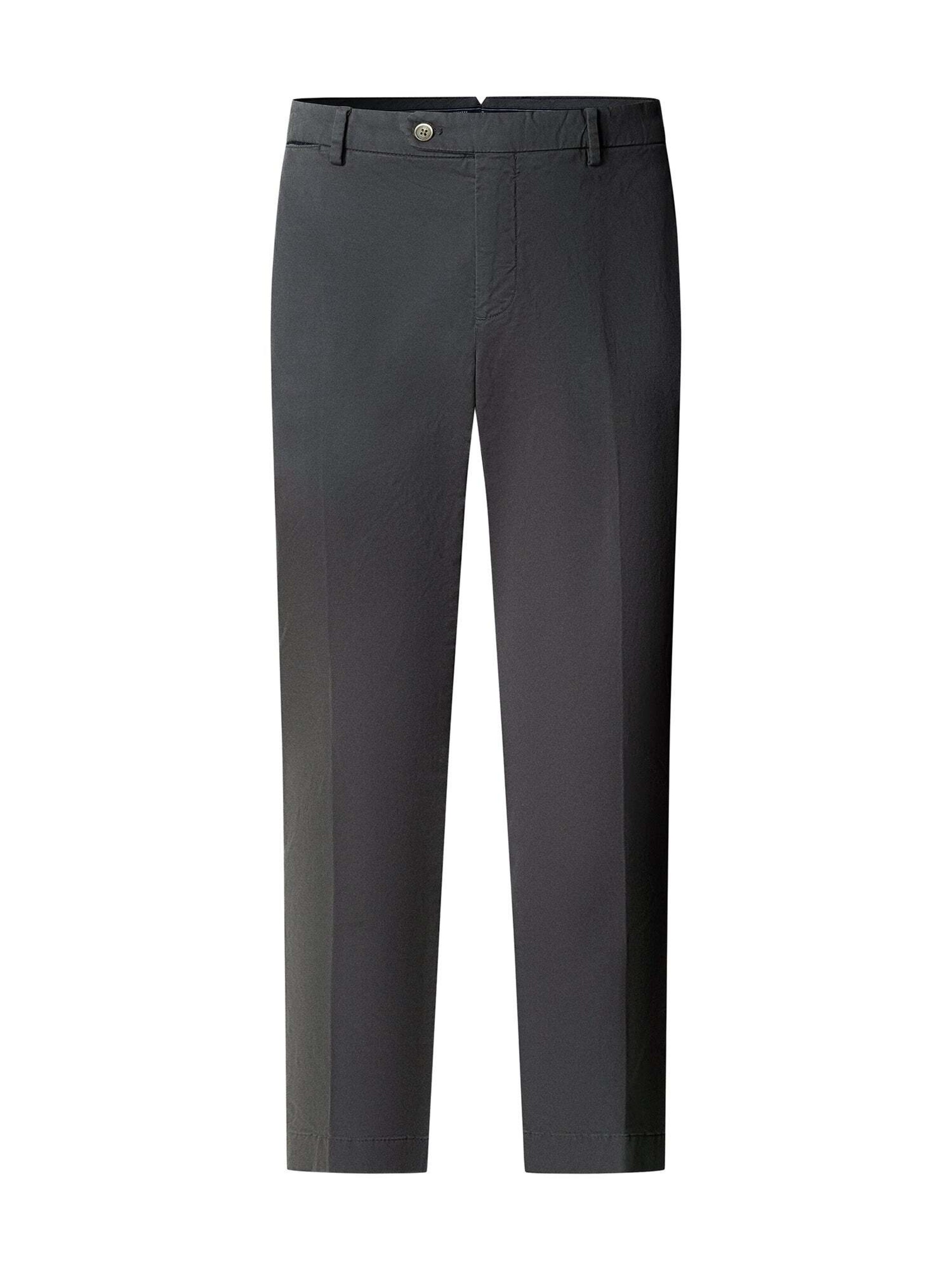 Coupe slim Pantalon chino Hackett London en gris : devant