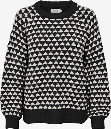 ONLY Sweater 'BOUNCE' in Black: front