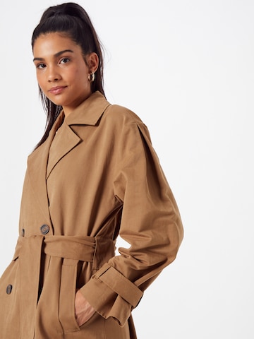 Y.A.S Between-Seasons Coat 'EMIRA' in Brown