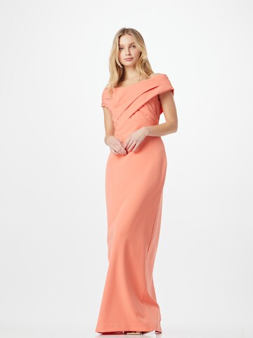 Lauren Ralph Lauren - Vestido de festa 'IRENE' em laranja