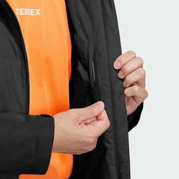 ADIDAS TERREX Outdoor jacket 'Goose' in Black