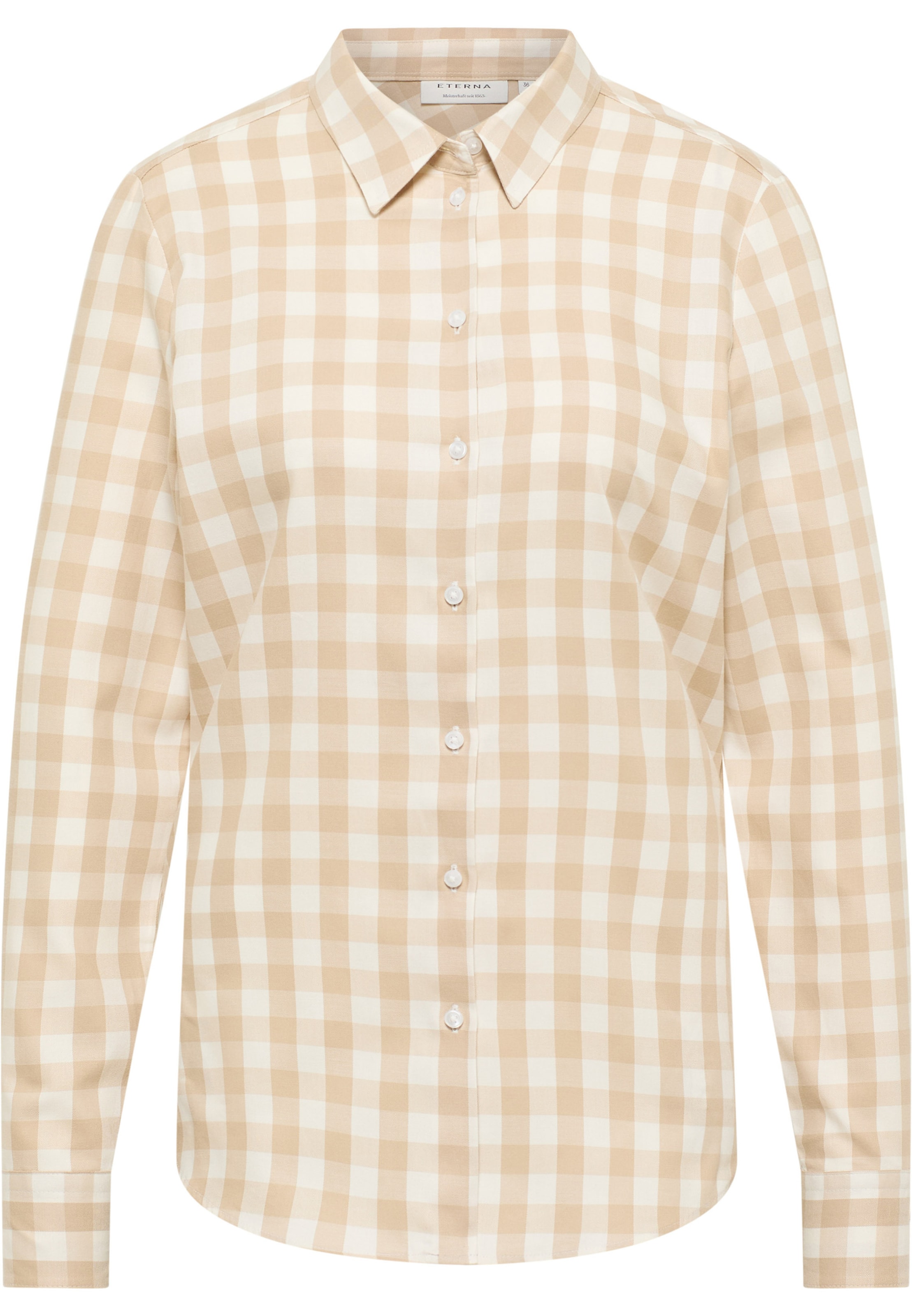 ETERNA Bluse in beige, Produktansicht