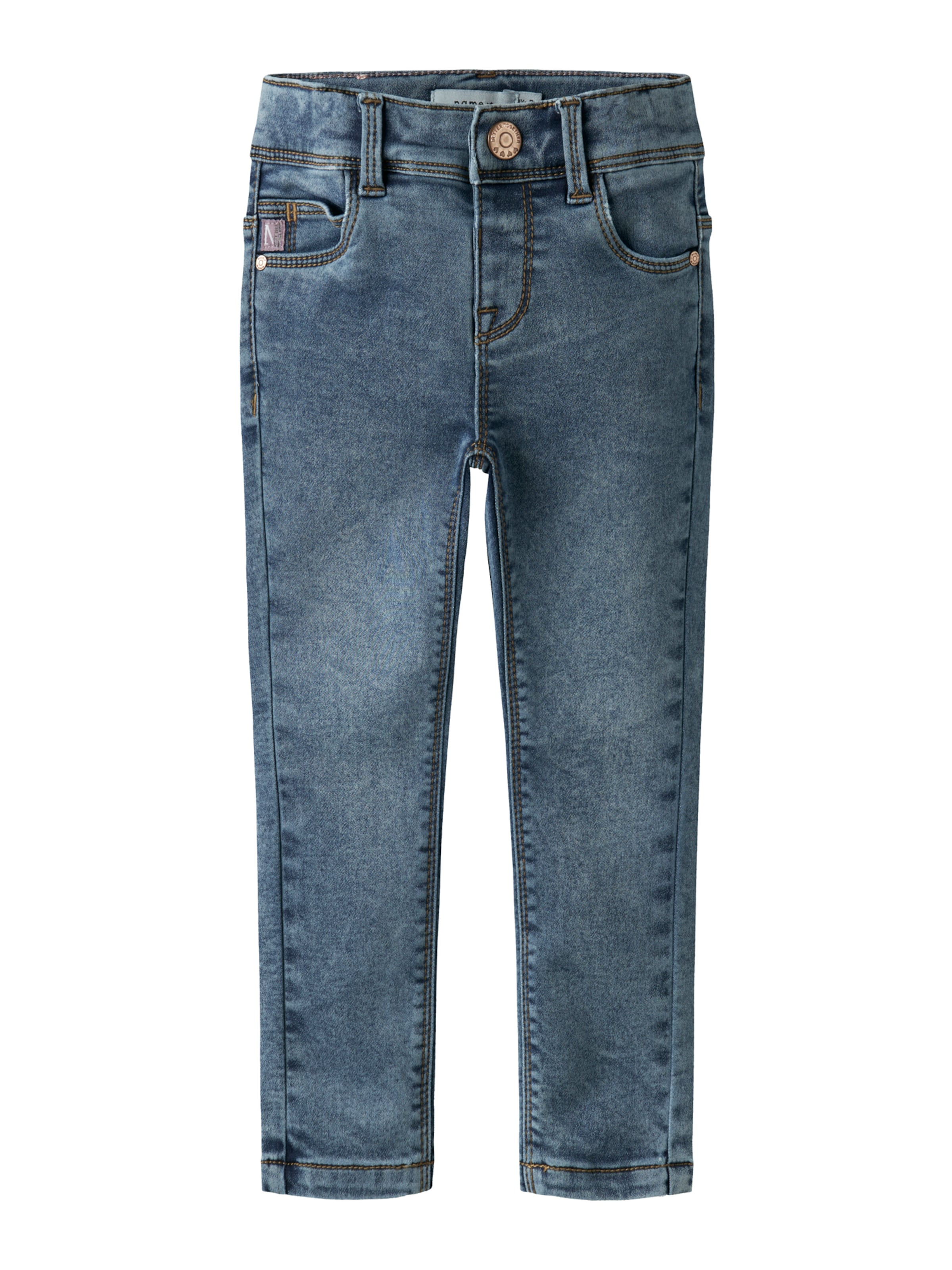 NAME IT Skinny Jeans 'NMFPolly' in Blau: Vorderseite