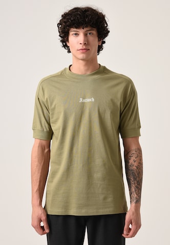Antioch Shirt in Groen: voorkant