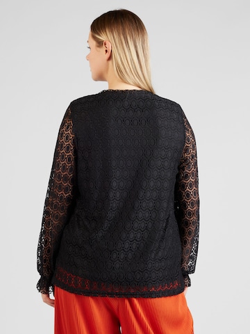 ONLY Carmakoma - Blusa 'EMILA' en negro