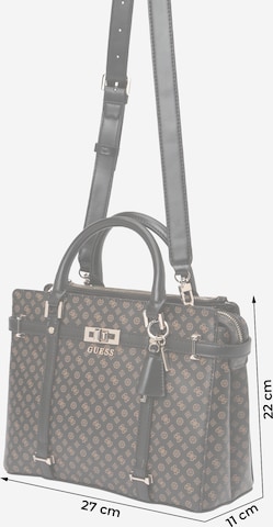 GUESS Handbag 'EMILEE' in Brown