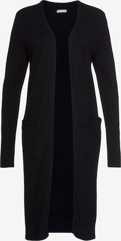 TAMARIS Knit Cardigan in Black: front