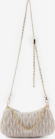 Borsa a spalla 'Floro' di Seidenfelt in beige: frontale