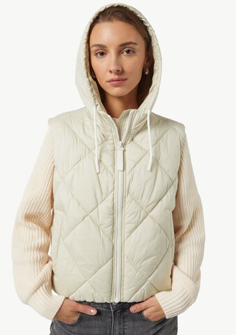 comma casual identity Bodywarmer in Beige: voorkant