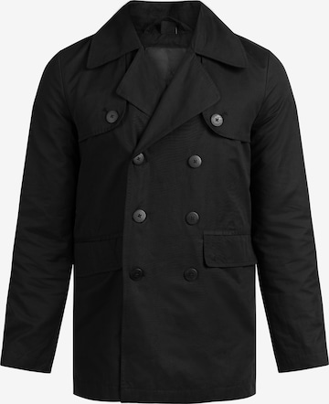 DreiMaster Klassik Between-seasons coat in Black: front