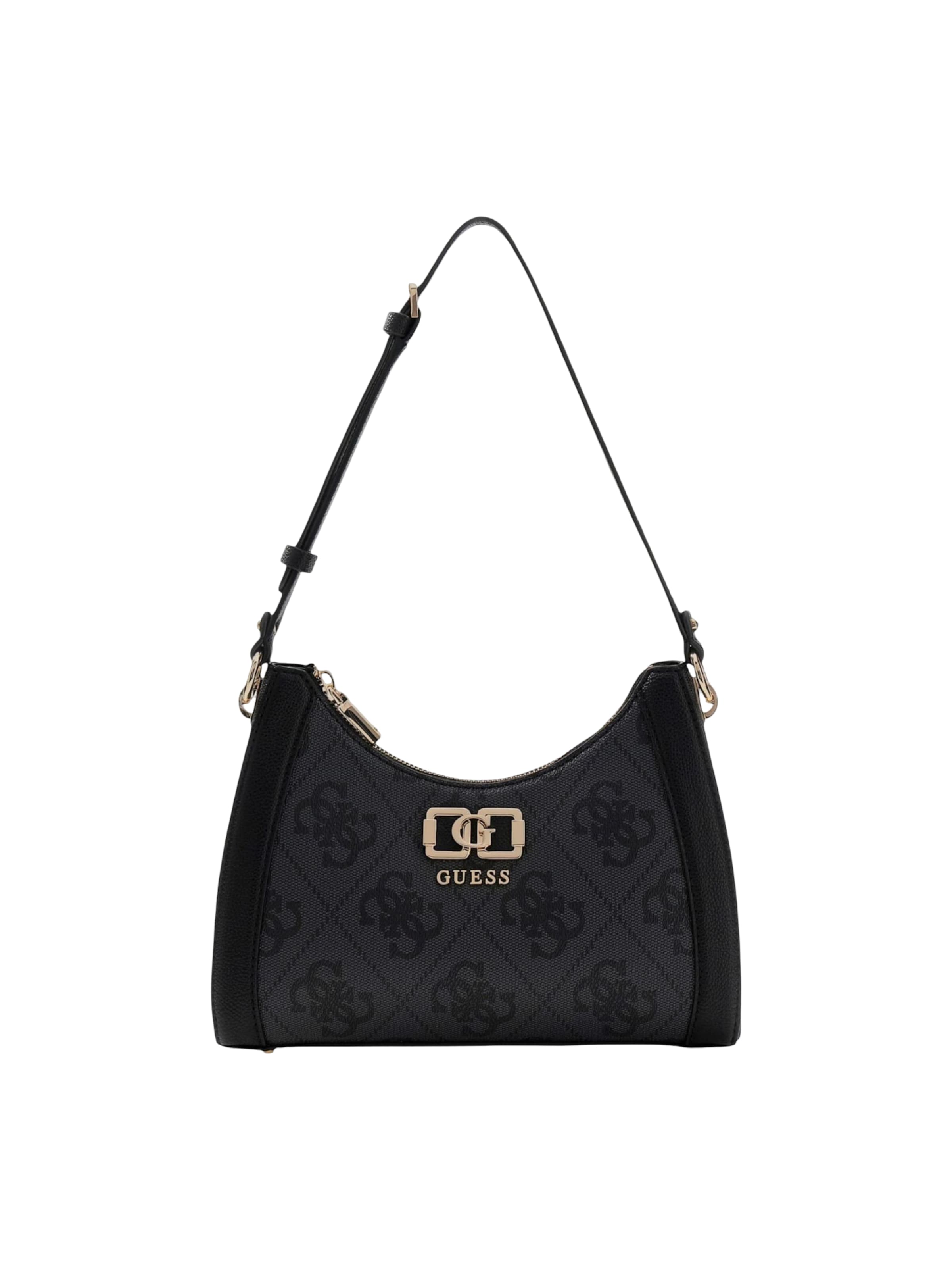GUESS Schultertasche 'KARNILLA'‌‌‌‌‌‌ in Grau: Vorderseite