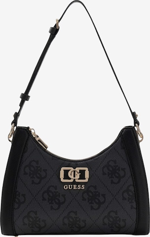 GUESS Schultertasche 'KARNILLA' in Grau: Vorderseite