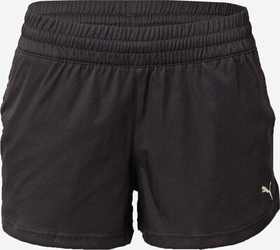 PUMA Sportske hlače u siva / crna, Pregled proizvoda