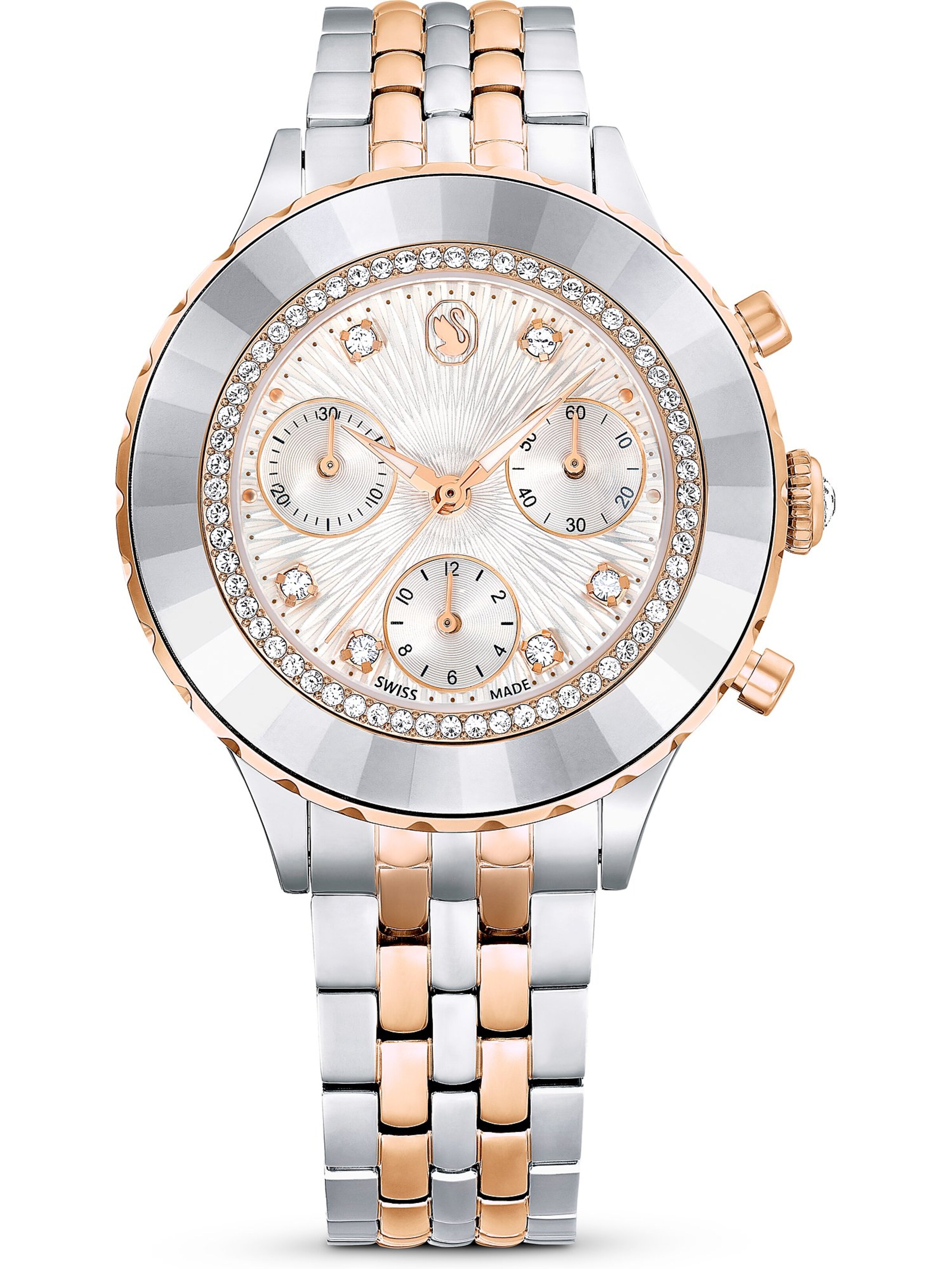 Swarovski Analog Watch in Silver