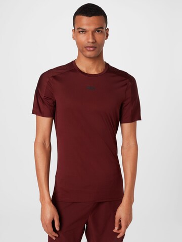 4F Performance shirt in Red: front