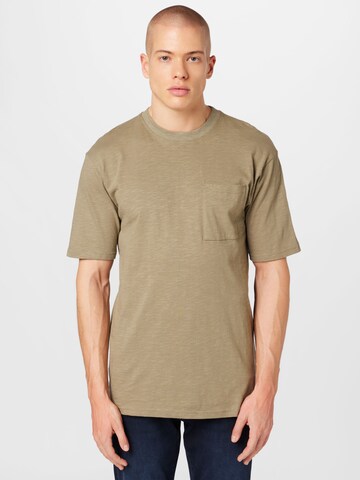 T-Shirt 'Durant' !Solid en vert : devant