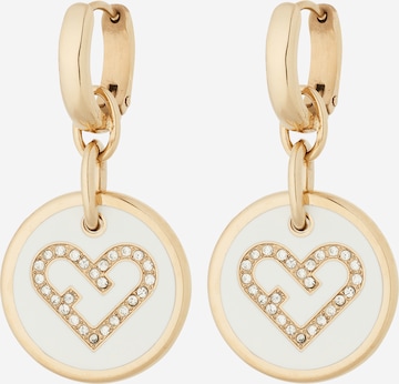 Boucles d'oreilles FURLA en or : devant