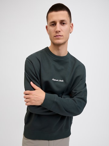 JACK & JONES Μπλούζα φούτερ 'JORNORREBRO' σε πράσινο