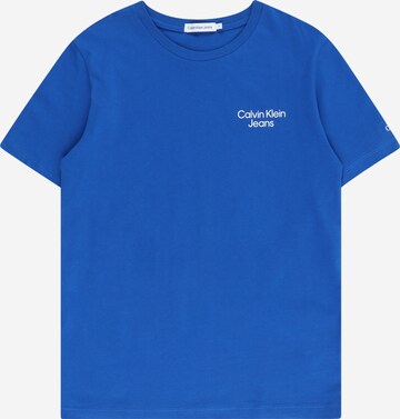 Calvin Klein Jeans Μπλουζάκι σε μπλε: μπροστά
