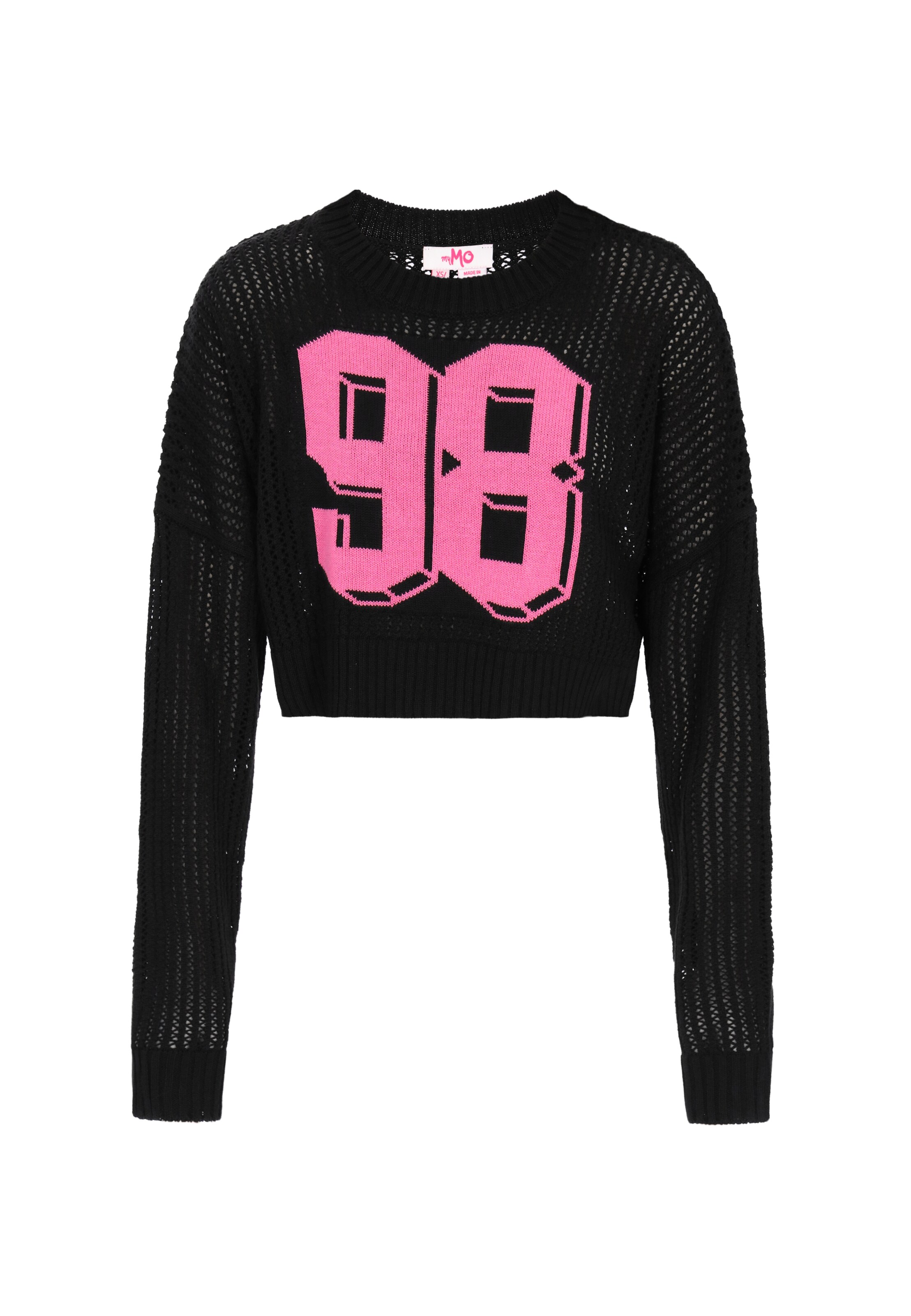 Pull-over MYMO en noir : devant