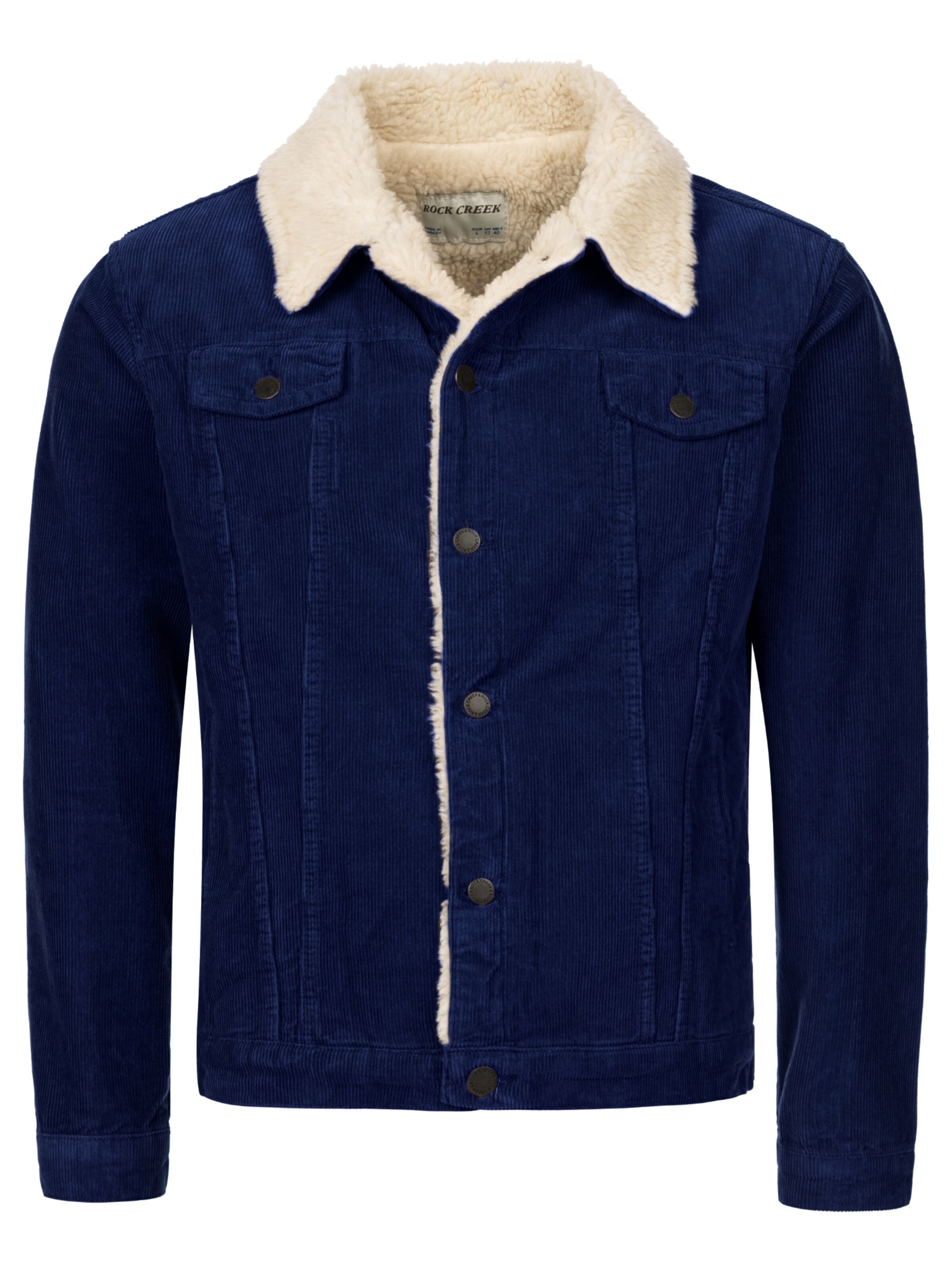 Rock Creek Jacke in Blau: Vorderseite