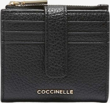 Portamonete 'COCCINELLE METALLIC 6' di Coccinelle in nero: frontale